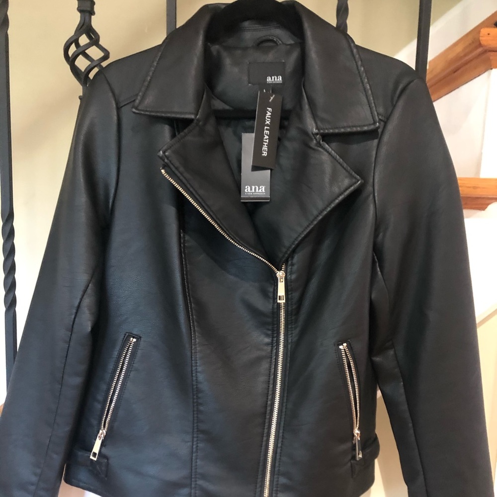 Faux Leather Jacket